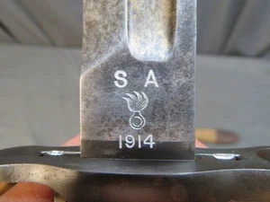 WWI US MODEL 1905 BAYO-FOR 1903 SPRINGFIELD-SA 1914-W/ SCABBARD-ORIGINAL FINISH - Picture 1 of 13