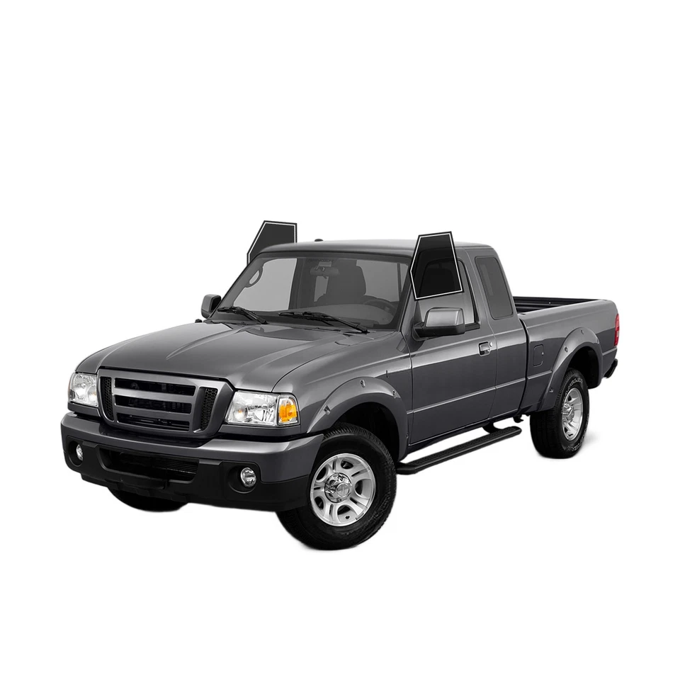 Película precortada ventanas delanteras de dos puertas para Ford Ranger Super Cab 2001-2011 tinte Foto 1 de 4