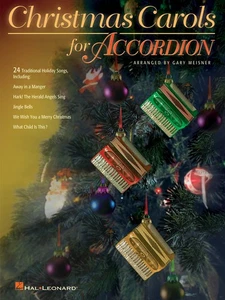 Christmas Carols for Accordion Sheet Music 24 Song Gary Meisner Hal Leonard Book - Picture 1 of 1