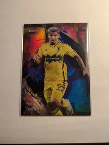 2024 Topps MLS Finest Cucho #103 Uncommon Oil Spill 1:316 Rare Columbus Crew - Picture 1 of 2