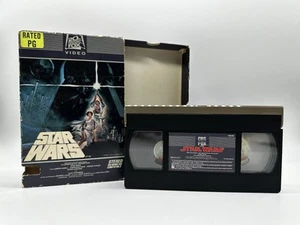 Star Wars VHS 1982 Serial Number Case VHS - Rare - Picture 1 of 10