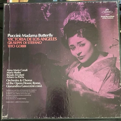 Puccini: Madama Butterfly Victoria De Los Angeles Giuseppe Di Stefano Tito Gobbi - Image 1 of 3
