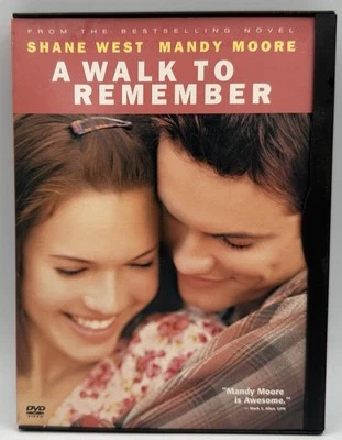 A Walk to Remember DVD Widescreen Shane West Mandy Moore Daryl Hannah 2002 - Image 1 of 3