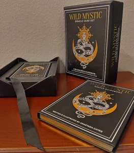 Wildes Mystisches Orakel 50 Karten Deck Ratgeber Hardcover - Bild 1 von 5