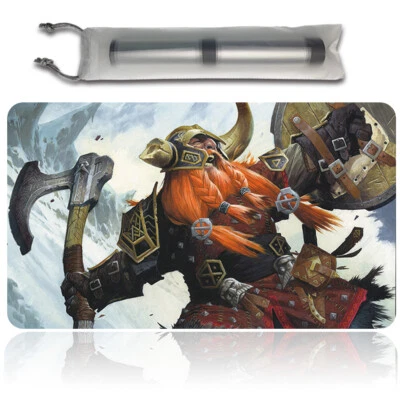 BRUENOR BATTLEHAMMER - Juego de Mesa MTG Alfombra de Juego Alfombrilla de Ratón Alfombra de Juego de TCG CCG Foto 1 de 4