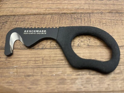 Benchmade | 420HC Stainless  Hook | Strap Cutter | Survival Tool | Sheath - Image 1 of 4