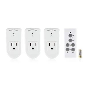 BN-LINK Wireless Remote Control Socket Electrical Outlet Switch Automation White - Picture 1 of 8