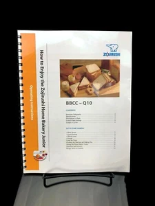 Zojirushi BBCC-Q10 Bread Machine Manual & Recipes Guide: 31 Page Full Color - Bild 1 von 6