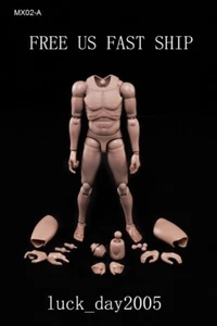 Cuerpo caucásico masculino estándar con borde altamente rentable 1/6 MX02-A ENVÍO A EE. UU. - Imagen 1 de 8