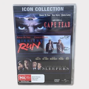 De Niro Icon Collection DVD - Cape Fear Midnight Run Sleepers Region 4 PAL - New - Picture 1 of 2