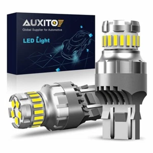 AUXITO 7443 LED Bulbs Turn Signal Backup Reverse Light Lamp T20 7440 7441 White - Picture 1 of 12