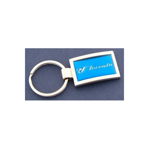 Toronto Blue Jays Curved Keychain Key Chain MLB New Cover