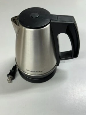 Hervidor eléctrico Hamilton Beach Calentador de agua Modelo K51 1 L Probado Funciona Foto 1 de 4