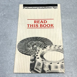Vintage Clutch Professional Installation Tips Manual Booklet Mechanic - Picture 1 of 6