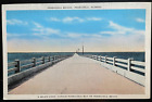 Vintage Postcard 1940's Pensacola Bay Bridge, Pensacola, Florida (FLA)