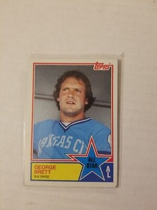 1983 Topps #388 George Brett All Star Kansas City Royals