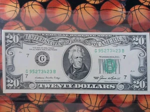 1985 $20 Twenty Dollar Bill Federal Reserve Note Vintage United States  - Picture 1 of 7