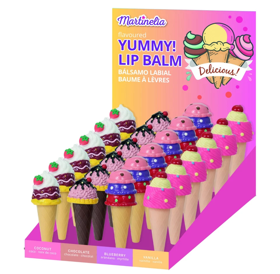 MARTINELIA in Form von Eiscreme Schmink für Kinder Makeup für Kinder Lipgloss