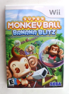 Super Monkey Ball: Banana Blitz (Nintendo Wii, 2006) Complete Tested - Image 1 of 4