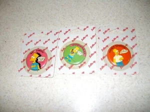 The Simpsons Button up Don’t Have a Cow Man pinback  Homer Problemo slingshot - Picture 1 of 5