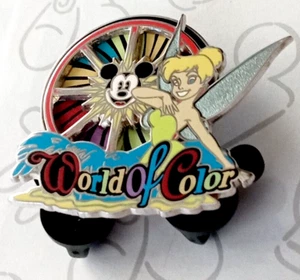 Tinker Bell Mickey's Fun Wheel World of Color DLR Spinner Disney Pin 89820 - Picture 1 of 2