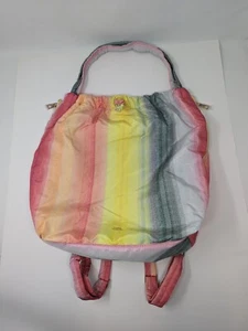 VINCE CAMUTO Harlo Mochila, Bolso de Mano Atardecer Rayas - Imagen 1 de 6