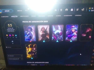 Vendo cuenta de league of legends.53 skins.Nivel 135. 160 campeones comprados - Imagen 1 de 9