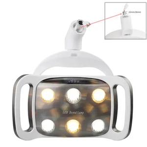 22/26mm Dental Shadowless LED Oral Lamp 6LED Surgical Induction Operating Light - Picture 1 of 32