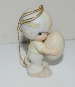 PRECIOUS MOMENTS -FOOTBALL CHAMP- ORNAMENT - Picture 1 of 6