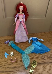 Disney Store Exclusive 2008 Little Mermaid Ariel Princess Wardrobe Doll Used - Picture 1 of 16