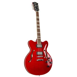 Höfner HCT Verythin Contemporary Red - Halbakustik Gitarre - Bild 1 von 3