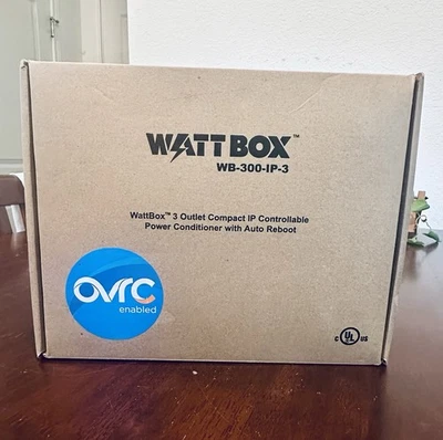 WattBox WB-300-IP-3 IP Power Conditioner - Image 1 of 4