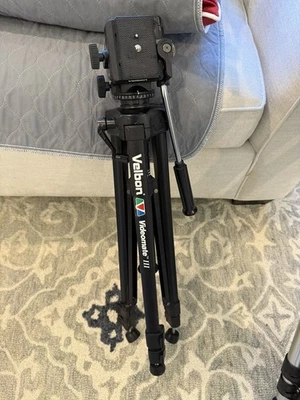 Velbon Videomate III Tripod Vel-flo 9, PH-368 - Image 1 of 4
