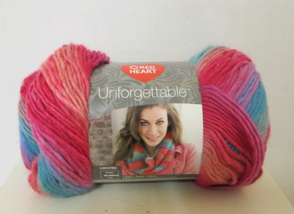 1 Skein Red Heart Boutique Unforgettable Yarn -Springtime Echo Pearly Cappuccino - Image 1 of 1