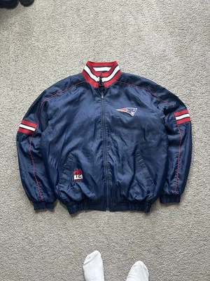 Jugadores NFL PATRIOTAS Chaqueta de invierno Bombardero. Tom Brady 12 Talla XXL Vintage Foto 1 de 4