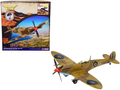 1943 Supermarine Spitfire Mk.IXc Diecast Model Corgi RAF 322 Wing Operation H... - Image 1 of 4