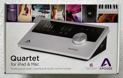 Apogee Quartet for iPad & Mac - Pro audio interface & studio control center - Image 1 of 4