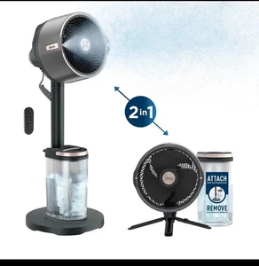 Shark - FlexBreeze Pro Mist - Indoor & Outdoor Fan with Misting System, Sealed - Picture 1 of 9