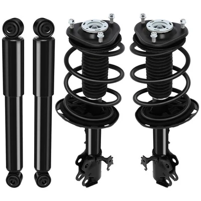 4 Pcs Quick Complete Struts Springs w/ Mount & Shocks For Toyota RAV4 2006-2012 Foto 1 de 4