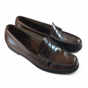 Vintage G.H. Bass & Co Weejuns Larson Penny Loafer - Brown - Size 10.5 D *Rare. - Picture 1 of 9