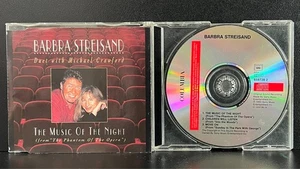 Barbra Streisand Michael Crawford - The Music Of The Night 3 Track CD Single - Picture 1 of 1