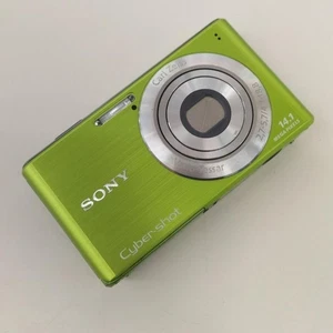 Sony Cyber-shot DSC-W530 grün Digitalkamera kompakt 14.1MP nur Japanisch gebraucht - Bild 1 von 8