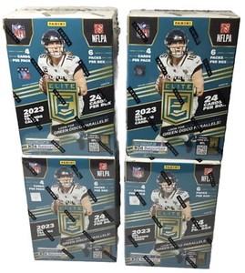 2023 Panini Donruss Elite NFL Football Blaster Box Lot of 4 - New Sealed Cards