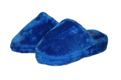 Zapatillas para mujer de felpa con punta cerrada espalda abierta surtidas colores lisos S M L XL Foto 1 de 3