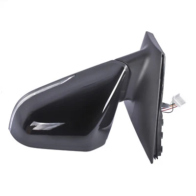 Espejo retrovisor eléctrico izquierdo manual plegable térmico con punto ciego para Hyundai Sonata 2015-2017 Foto 1 de 4