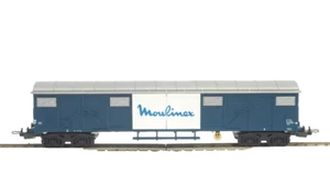 IBERTREN 2473 Vagón de Pared Deslizante Carros Librea Azul Moulinex De SNCF - Imagen 1 de 1