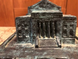 TRENTON & MERCER COUNTY SOLDIERS & SAILORS WAR MEMORIAL BUILDING, SOLID BRONZE - Picture 1 of 7
