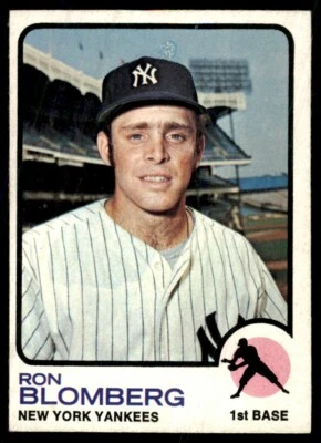 1973 Topps Ron Blomberg NM #462 - Image 1 of 2