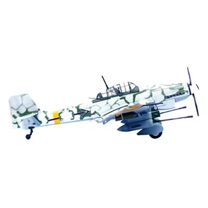 Nuovo modello aereo bombardiere subacqueo 1/72 in lega pressofusa seconda guerra mondiale Stuka tedesco JU-87G2 - Foto 1 di 14
