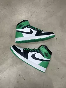 Size 8 - Air Jordan 1 Retro OG High Lucky Green - Picture 1 of 6